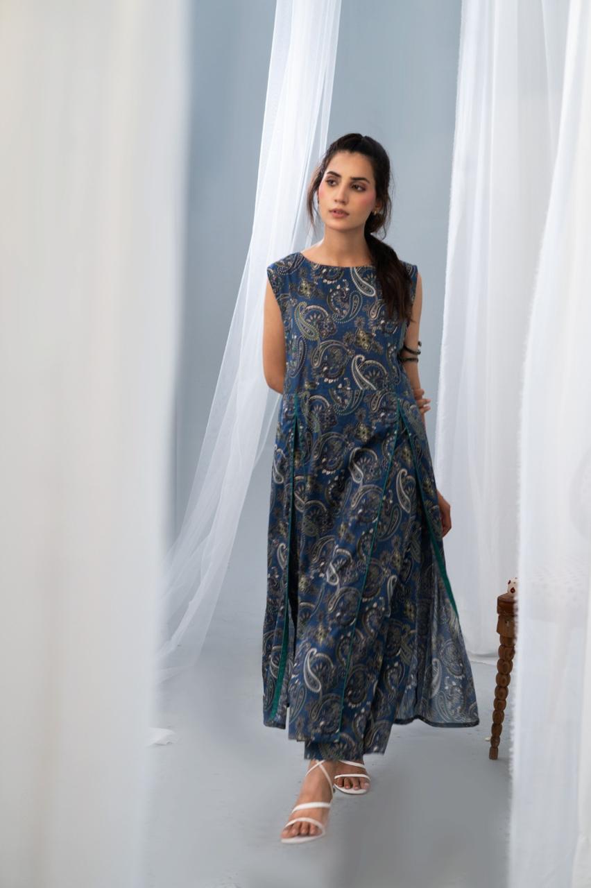 Printed Lawn & Cambric 2 Piece Suit